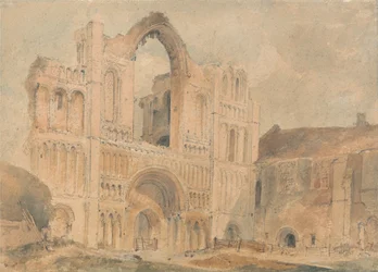 Prieuré de Castle Acre, Norfolk, façade ouest