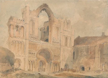 Prieuré de Castle Acre, Norfolk, façade ouest