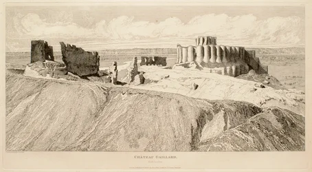 Château Gaillard (vue du nord-est)