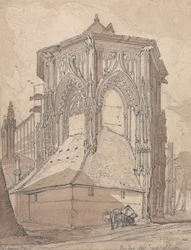 Extrémité Est de Saint Jacques à Dieppe, Normandie
