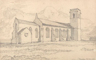 Église de Knapton, Norfolk, vue du nord-est