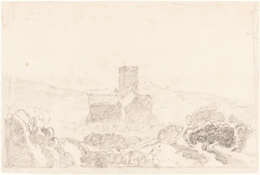 Paysage avec Église