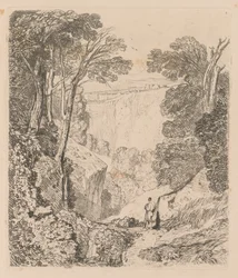Liber Studiorum : Planche 2, Vue de Clifton