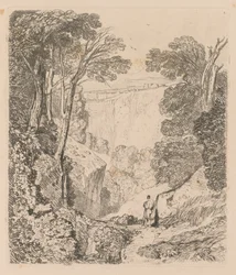 Liber Studiorum : Planche 2, Vue de Clifton, 1838