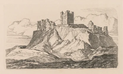 Liber Studiorum : Planche 30, Château de Bambro