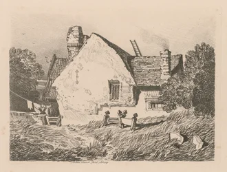 Liber Studiorum : Planche 39, Vue à Ashdted, Surrey