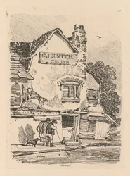 Liber Studiorum : Planche 41, Maison à Bristol