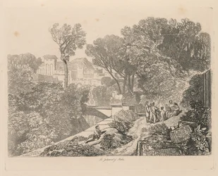 Liber Studiorum : Planche 6, Le Jugement de Midas, 1838