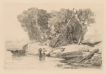 Liber Studiorum : Planche 7, Postwick Grove, Norfolk, 1838