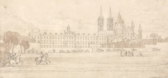 École militaire et abbaye de Saint-Étienne à Caen