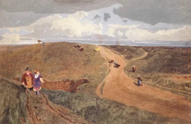 Mousehold Heath, Norwich, vers 1810