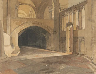 Cathédrale de Norwich : Entrée de la chapelle de Jésus