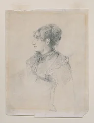 Portrait de Mme Parr (?), sœur de Mme John Sell Cotman, appelé 