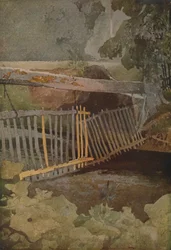 La porte de chute, Duncombe Park, 1923