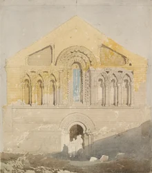Façade ouest de l