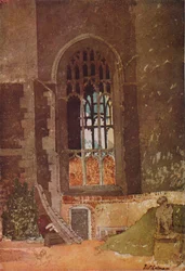 Fenêtre entre St. Andrews Hall et l