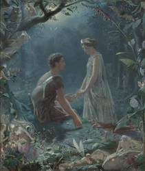 Hermia et Lysandre. Le Songe d