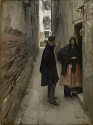 Une rue à Venise