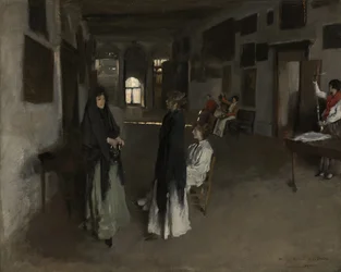 Un Intérieur Vénitien, vers 1880-82