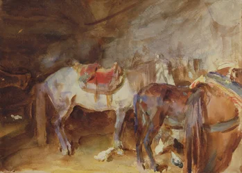 Écurie arabe, c.1905-06