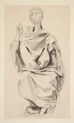 Figure drapée