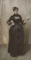 Dame avec la rose (Charlotte Louise Burckhardt), 1882