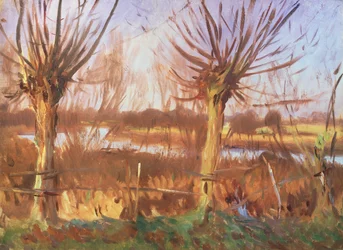 Paysage avec arbres, Calcot-on-the-Thames