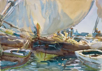 Bateaux de melons, vers 1905