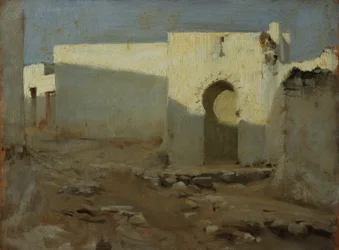 Bâtiments maures au soleil, 1879-80