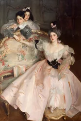 Madame Carl Meyer et ses enfants