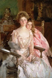 Mme Fiske Warren (Gretchen Osgood) et sa fille Rachel