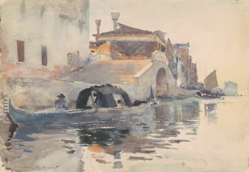 Ponte Panada, Fondamenta Nuove, Venise, vers 1880