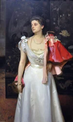 Portrait de la princesse Sophie Illarionovna Demidoff 1871-1953, née Vorontsova-Dashkova, 1895-1897