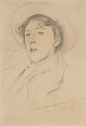 Portrait de Vernon Lee, 1889