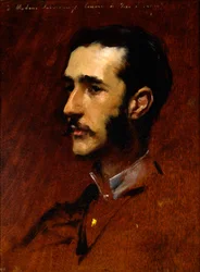 Ramon Subercaseaux, vers 1880 (huile sur panneau)