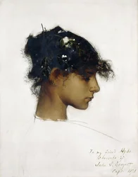 Rosina Ferrara - La fille de Capri, 1878