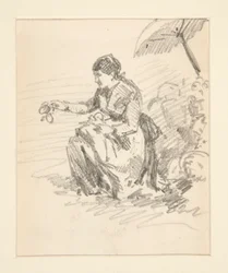 Figure assise d