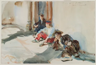 Soldats espagnols, vers 1902-03