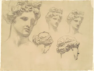 Études pour Apollon et les Muses