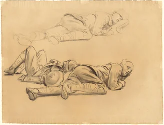 Études pour Gassed, 1918-1919