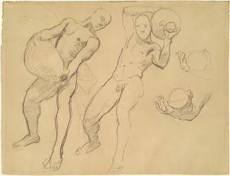 Études de Notus pour Les Vents, 1922-1925