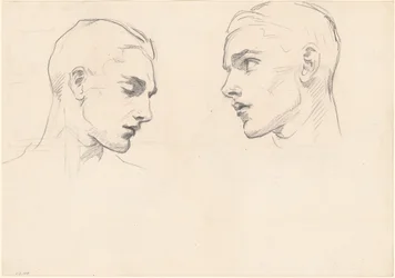Études de la tête d