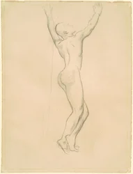 Étude pour "Apollon et Daphné"