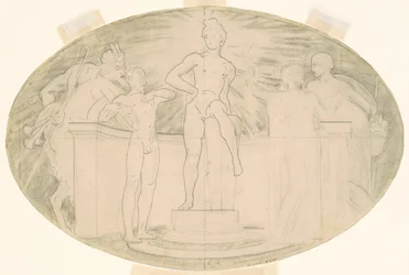 Étude pour "Art classique et romantique"