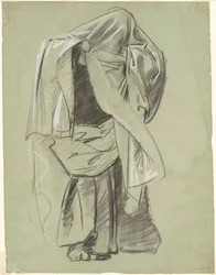 Étude pour "Frise des prophètes"