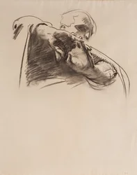 Étude pour un ange dans 