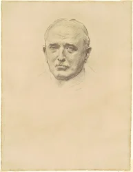 Étude du maréchal John French pour "Officiers généraux de la Première Guerre mondiale"