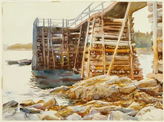 Quai à Ironbound, 1922