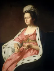 Abigail Smith Babcock, Madame Adam Babcock, vers 1774.