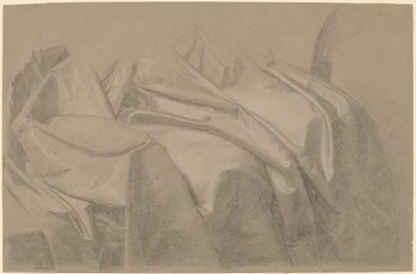 Étude de draperie pour "Mary et Elizabeth Royall"
